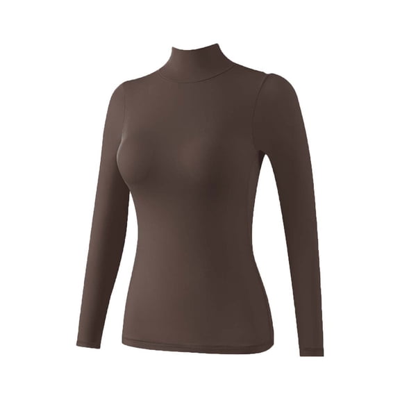 2 Pieces Underwear Sets Womens Long Sleeve Shapewear Underscrub Crew Neck Long Sleeve Shirts Slim Fit Undershirts Stretchy Casual Tight Tops Light Breathable Underscrub Pants