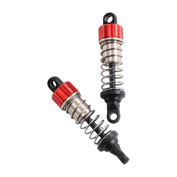 2 Pieces Universal Absorber Oil Damper RC Shocks Metal Durable Material for Wltoys 244016 1/24 Scale Crawler