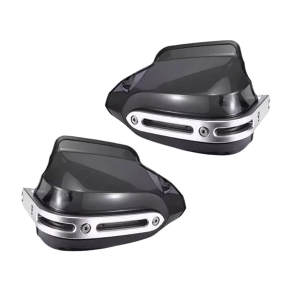 2 Pieces Universal Grip Guard Shield Motocross Handguards Wind Deflector Protectors PC Material for Himalayan 450