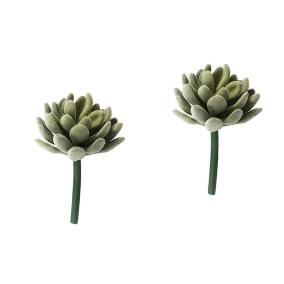 2 Count Artificial Cactus Plants Unpotted Succulent