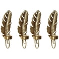 thumbnail image 1 of 2 Pieces Wall Hanging Candle Holder Tins Centerpiece Candles Stick Golden, 1 of 8