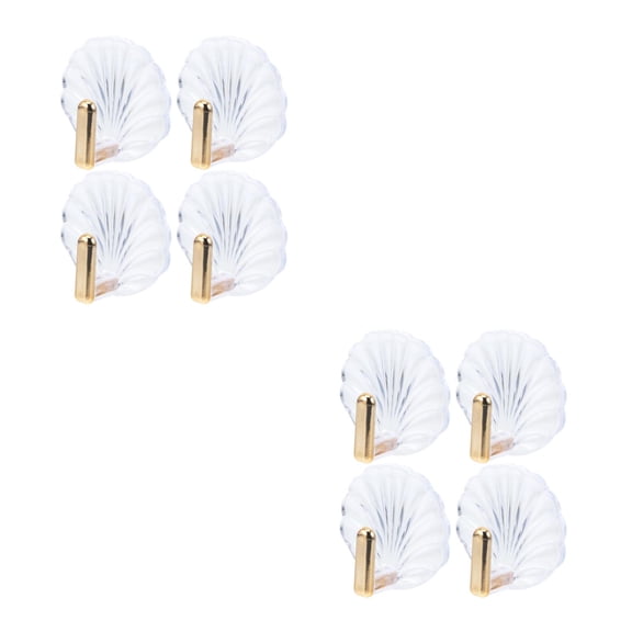 2 Pieces Wall Mount Hook Hanger Household Stand Pool Pole Child