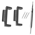 thumbnail image 1 of 2 Pieces Watch Strap Adapters Band Connectors Replacement Parts Durable Plastic for G-shock GLS-8900 M5610 110, 1 of 7
