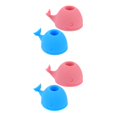 thumbnail image 1 of 2 Pieces Whale Toothbrush Holder Kids Stand Saves, 1 of 1