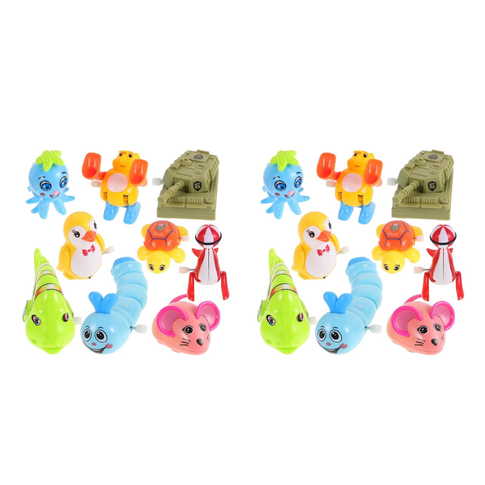 2 Pieces Wind up Toys for Kids Game Easy Grasp Manual Child - Walmart.com