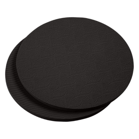 2 Pieces Yoga Knee Pads Exercise Cushions Kneeling Pads Thick 1cm Cushioning for Pilates Plank Home Fitness