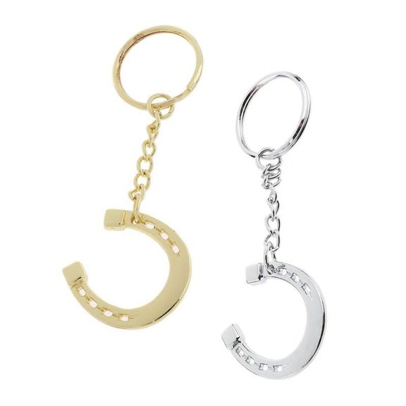 2 Pieces Zinc Alloy Novelty Pendant Keychain Key Keys Holder ( + Gold)