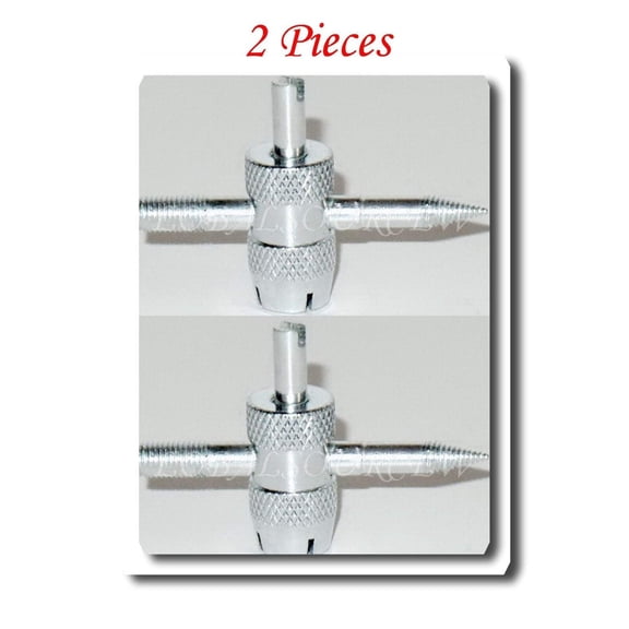 2 Pieces of 4 Way Tire Valve Stem Core Installer / Remover Tire Repair Tool