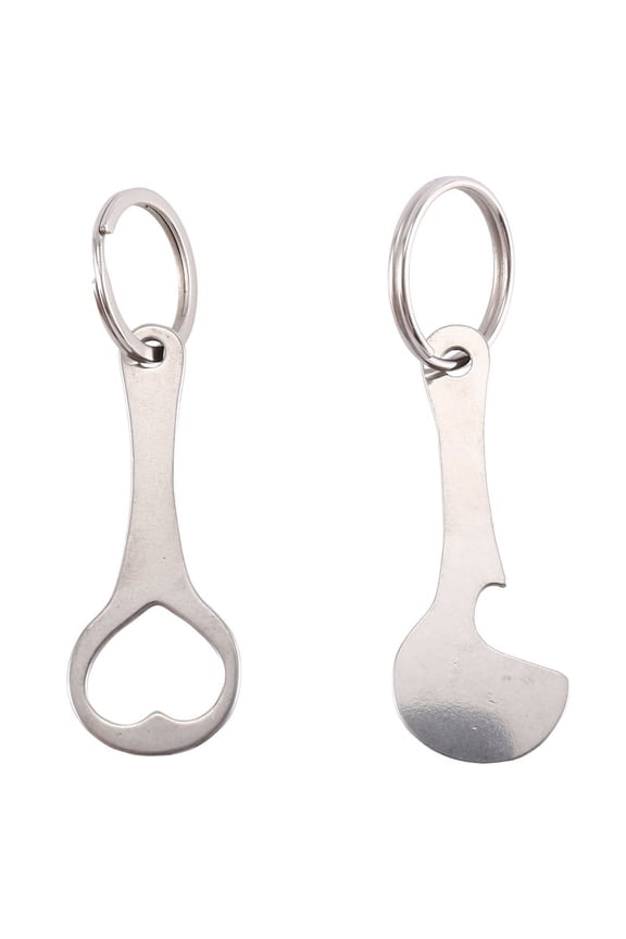 2 Pieces of Stainless Steel Remover- Token As a Key Ring-Can Be Detached Directly