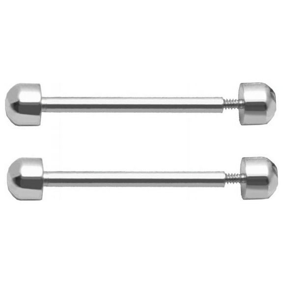 2 Pieces/set Watch Screw Tube Stem for Watch, for Smart Watch Stem Link Kit for 16mm 18mm 20mm 22mm Band Strap