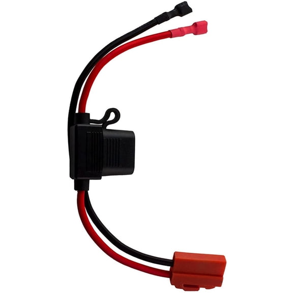 2-Pin 12V Extension Cable, Copper Alloy Connector for Vehicle Starting Systems & Upgrades