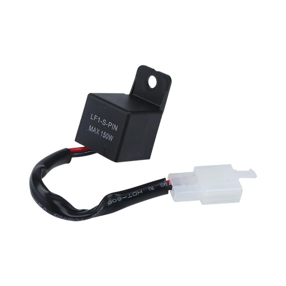 2Pin 12VElectronic LED Flasher Relay Fix Motorcycle Signal GX Turn