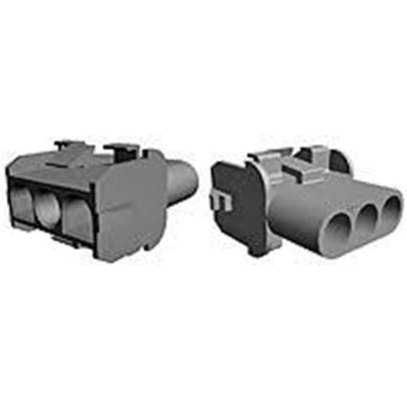 2 Pin Amp Female Receptacle Plug