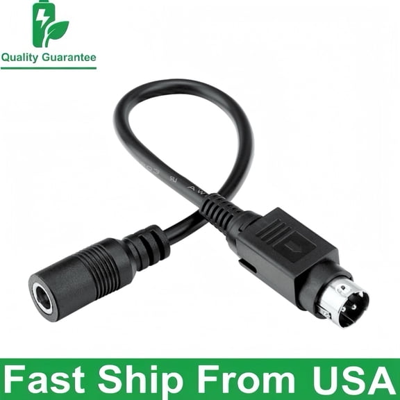 2-Pin DC Power Cord Compatible with AT&T Model EPS48R0-16 / EPS48R1-16 Fiber BGW-320