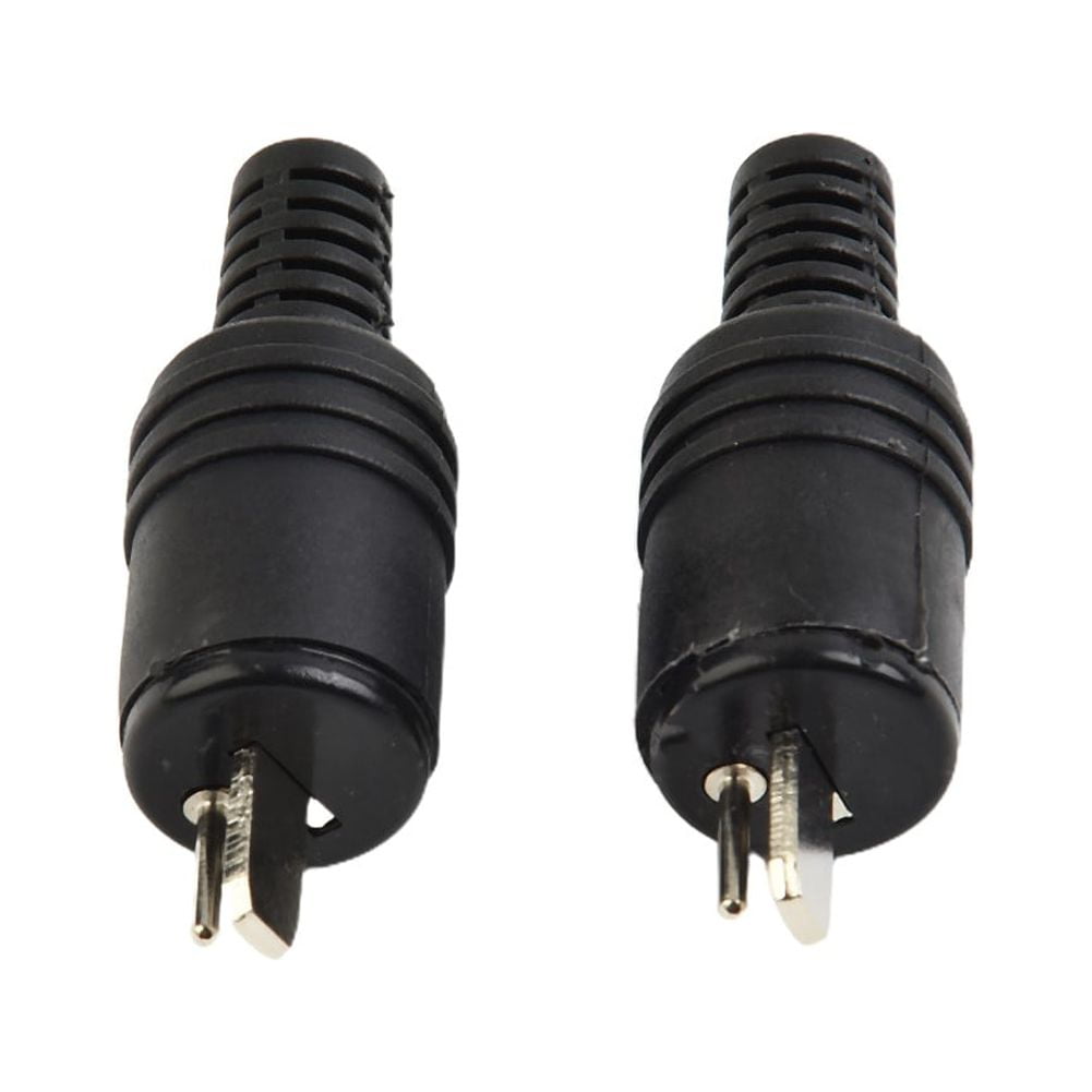 2 Pin Din HiFi Speaker Plug Cable Audio Connector Screw Connections