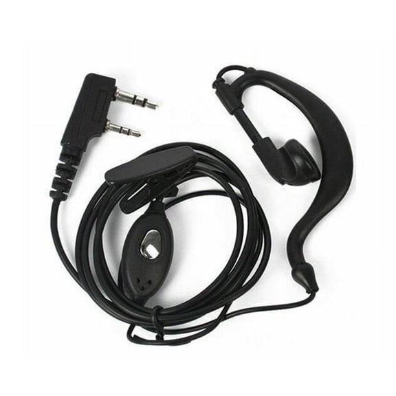 2-Pin Earpiece Headset with Mic for Baofeng UV-5R BF-888s Walkie Talkie Radios