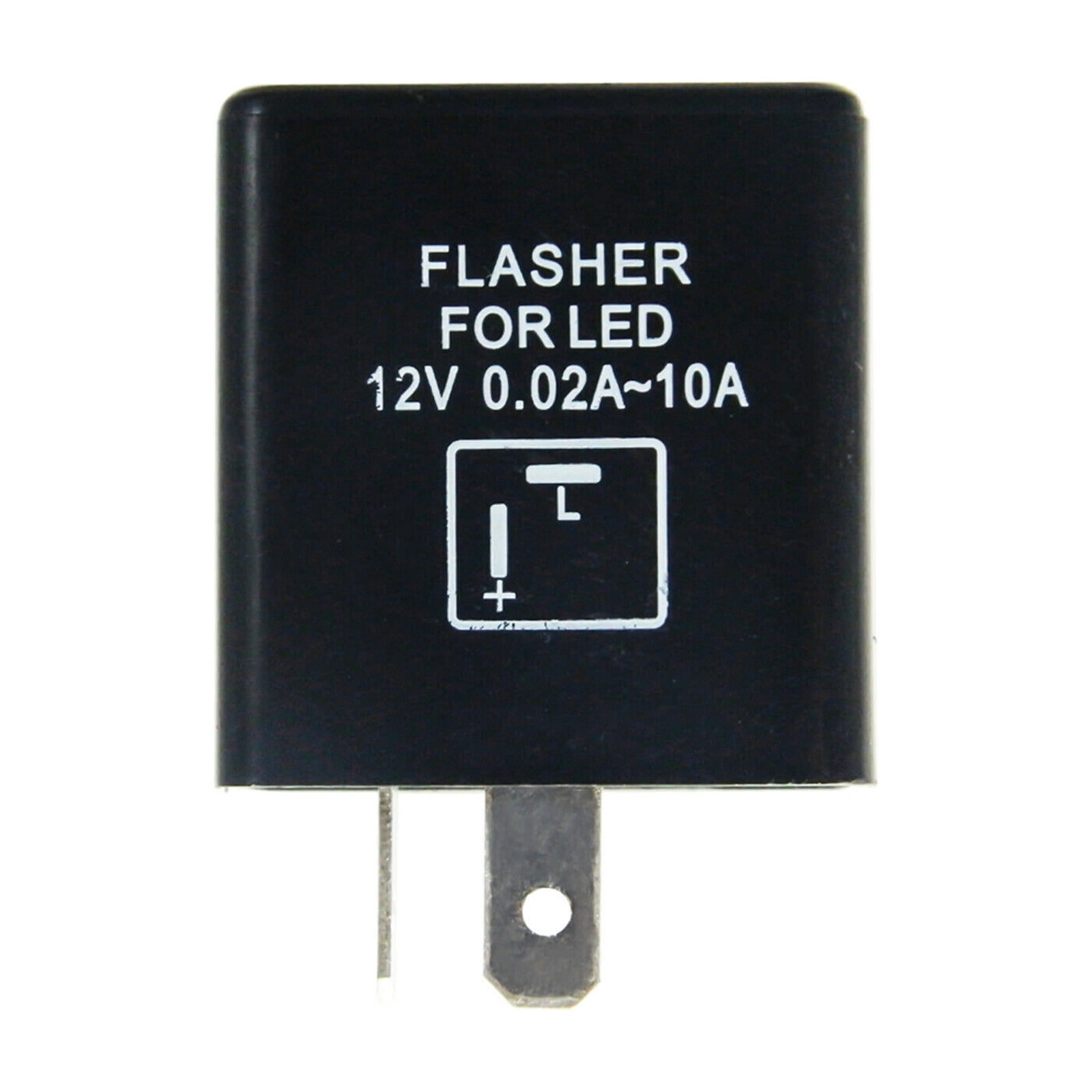 Led Bulb Relay 2 Pin Electronic LED Flasher Relays for Motorbike LED Turn Bulbs ...