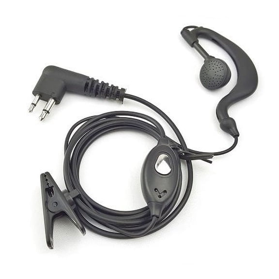 2 Pin PTT MIC In_ear Earpiece for Motorola GP88 GP300 GP2000 CT150 P040 Hot sel