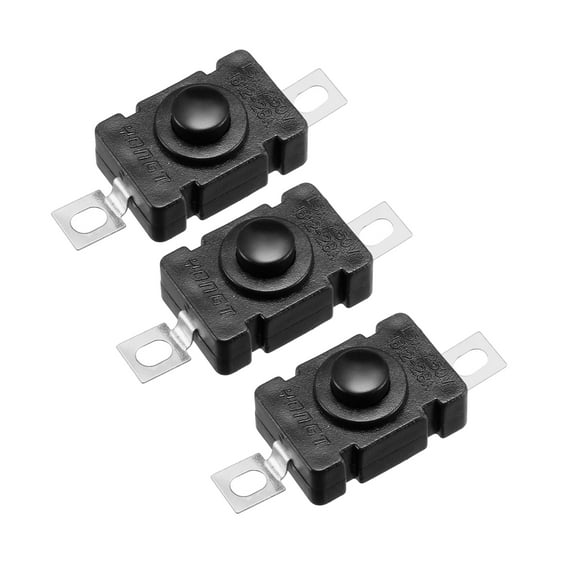 2-Pin Self Locking Push Button Tactile Tact Switches 18x12x9mm 3PCS
