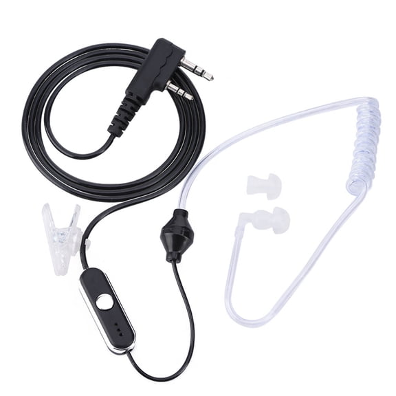 2 Pin Talkie Headset Two Way Earpiece Universal Talkie Earpiece For K Head Talkie