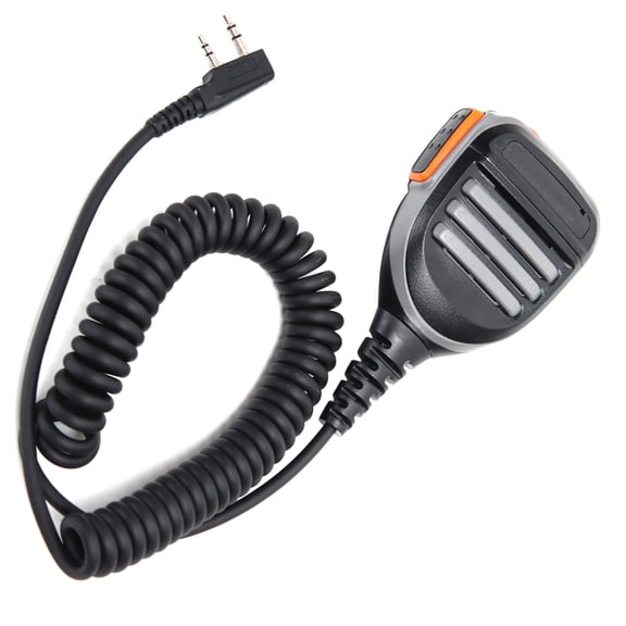 2-Pin Two Way Radio Speaker Handheld Mic for Kenwood for TYT for Baofeng Walkie Talkie