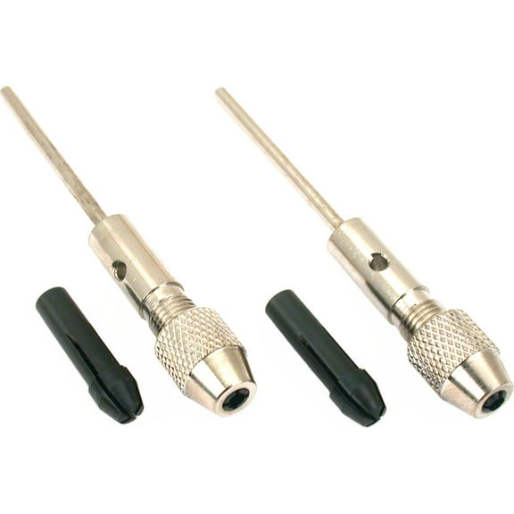 2 Pin Vise Drill Bit Adapter & 2 Collets 3/32"