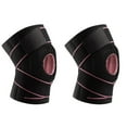 thumbnail image 1 of 2 Pink  of Pack Knee Brace for Women & Men Meniscus Tear, Plus Size Support Side Stabilizers, 1 of 7