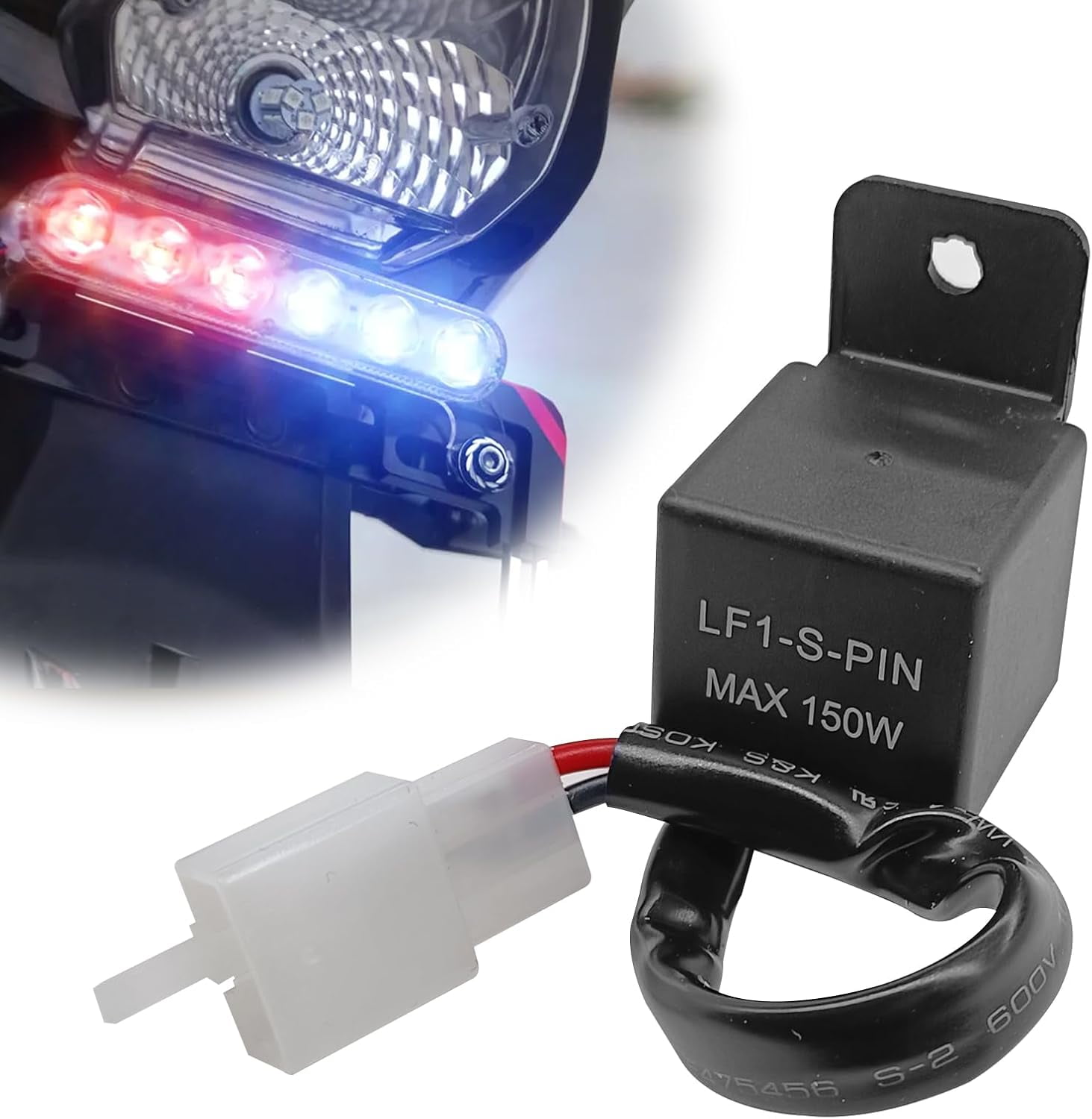 2 Pins LED Flasher Relays Fix, Turn Signal Flasher Relay Compatible