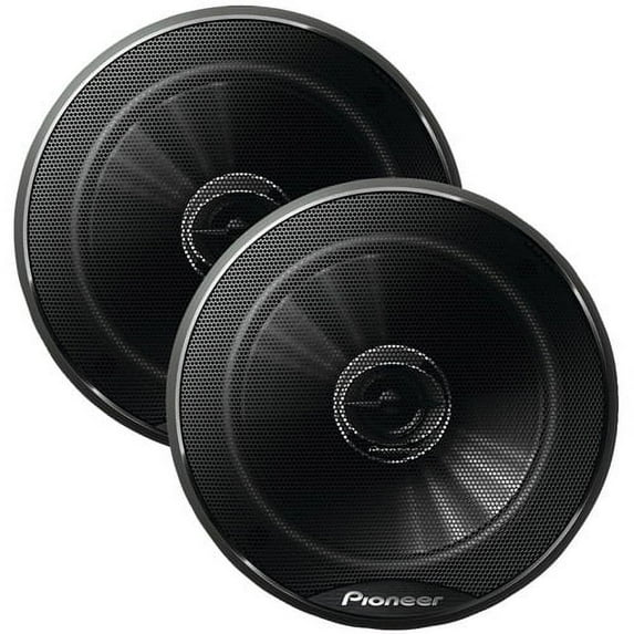 2) Pioneer 6.5 Inch 250 Watt G Series Coaxial Car Speakers Pair | TS-G1645R