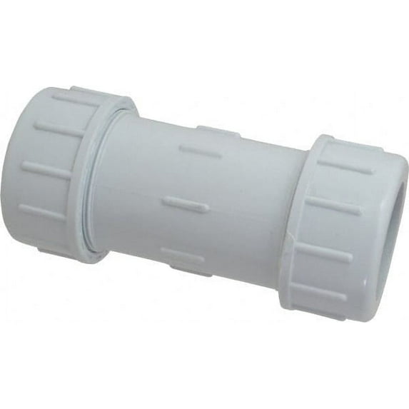 2" Pipe, PVC Compression Pipe Coupling