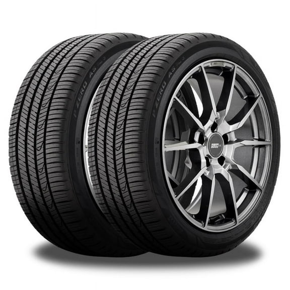 2 Pirelli P ZERO AS PLUS 3 235/45R18 98Y All Season Performance 50K Mi Warranty P4084200 / 235/45/18 / 2354518
