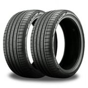 2 Pirelli P Zero 255/40R19 100Y Tire, UHP, Max Performance, Summer, 220AAA PZERO P2713300 / 255/40/19 / 2554019