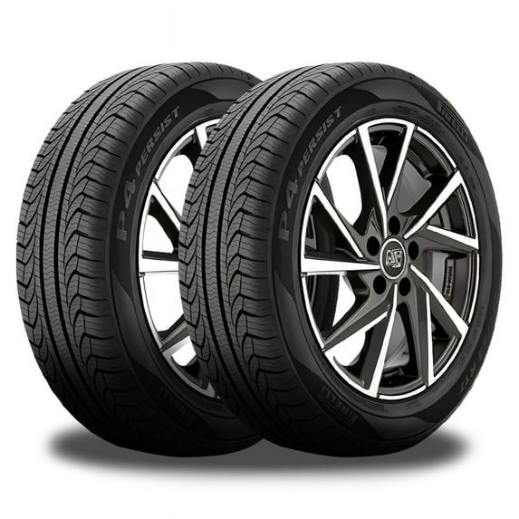 2 Pirelli P4 Persist AS Plus 205/60R16 92H All Season Touring 85K Mi Warranty P4077000 / 205/60/16 / 2056016