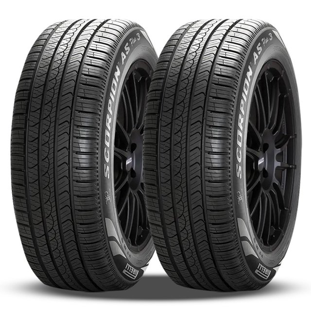 2 Pirelli Scorpion All Season Plus III 225/60R18 100H 70000 Mile Warranty Tires P3917800 / 225
