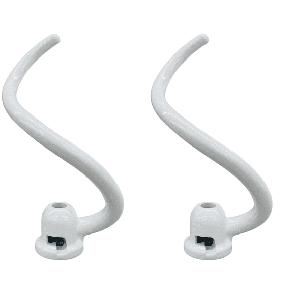 2 Pk, 5Qt Spiral Dough Hook, for KitchenAid, WPW10674622