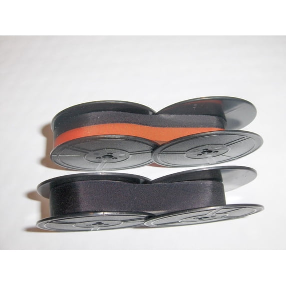 2 Pk Black and Red Smith Corona Galaxie 12 Typewriter 2 Ribbon Combo Pk