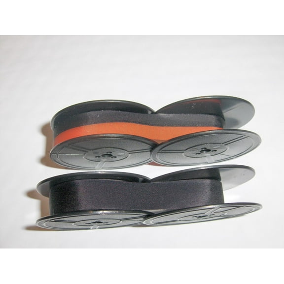 2 Pk Black and Red Smith Corona Marchant Type 210 Typewriter 2 Ribbon Combo Pk