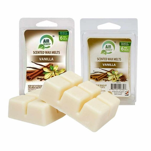2 Pack Vanilla Scented Wax Melts 12 Cubes Highly Scent Long Last 30 Min Per Melt