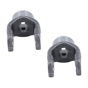 2 Pk DL-EY-1000 Heavy Duty Differential End Yoke - Steel Straight Round Hole Replaces 10-4-23, Neapco OE Series 051B8, 10-0423, Spicer 45203, Muncie EY103