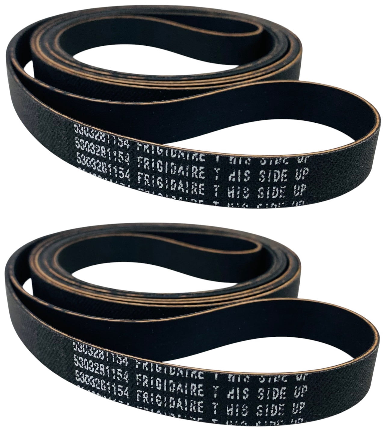 2 Pk, Dryer Belt for Frigidaire, Westinghouse, AP2142651, Q63807, 5303281154