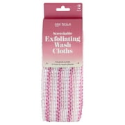 Walmart 2 Pack Stretchable Exfoliating Washcloth for Smooth Skin