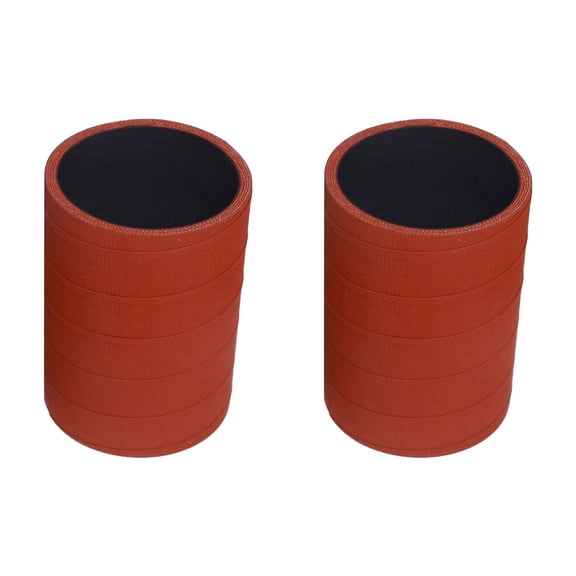 2 Pk Exhaust Gas Recirculation EGR Hose Replaces 21393264 561.96264 20917588 21082255 21431012 ECH-8529 FPM-AR-VMQ 20898454 20898454LP