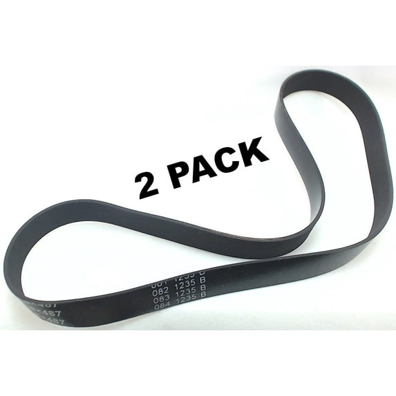 2 Pk, Genuine Bissell Total Floors Pet Vacuum Belt, 2031730
