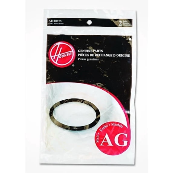 2 Pk Genuine Hoover Ag Round Belts, Fit Guardsman, 044783Ag, Ah20075, 40201048