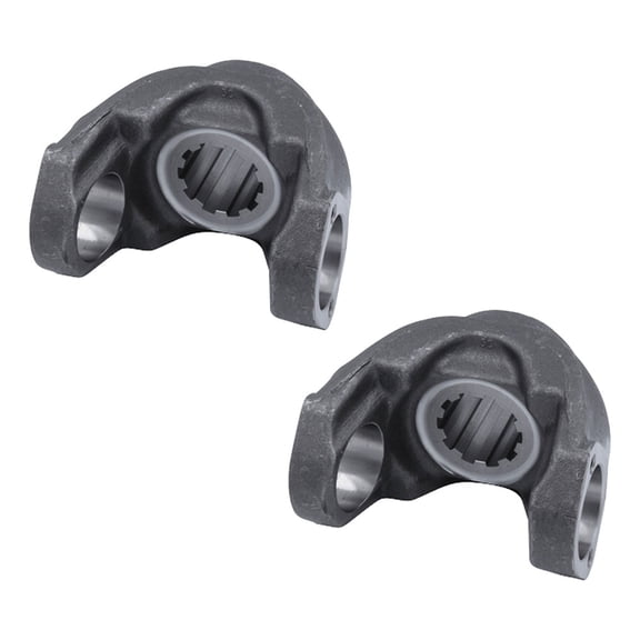 2 Pk Heavy Duty Differential End Yoke - 1710 Series Full Round - Replaces 6-4-1981, Meritor 17N4-1981, Navistar 283-360-C, 283360C, NSCS641981, Spicer 29741, Neapco OE Series N6-4-1981