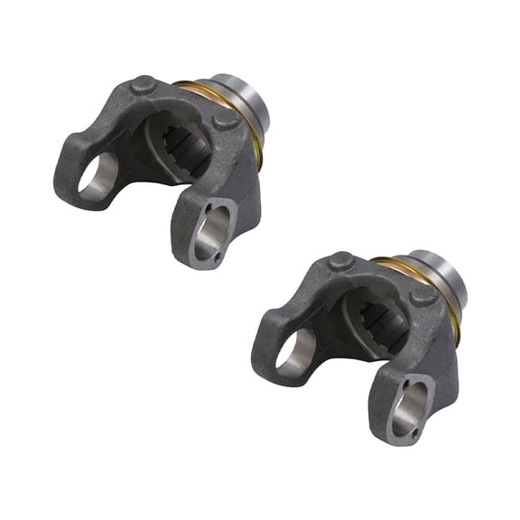 2 Pk Heavy Duty Differential End Yoke - 1710 Series, Full Round - Replaces 6-4-6921X, Meritor 17N4-6921X, 17NYS40-125A, Navistar 597-780-C, 597780C1, Spicer 6-4-6611, WA 6-4-6611R