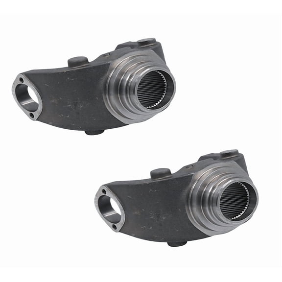2 Pk Heavy Duty Differential End Yoke - 1810 Series Full Round Replaces 6-5-4-3591X, Rockwell International 18N4-3591, Spicer 18N43591, N6.5-4-3591, FRT TDA 18N4 3591