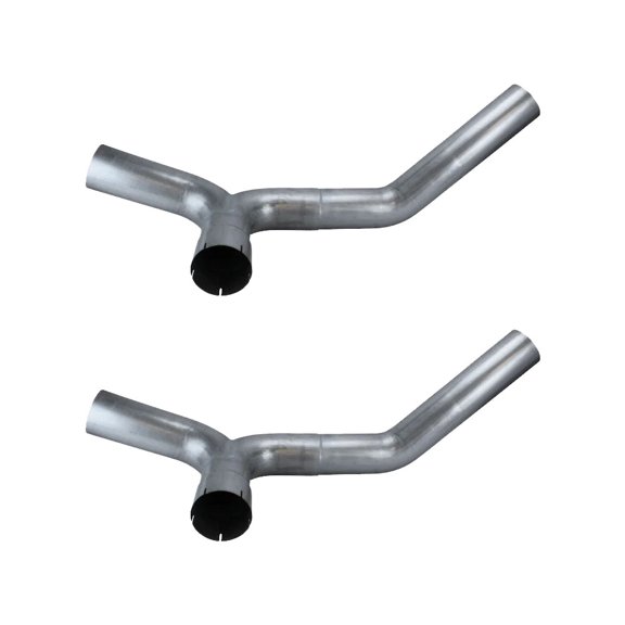 2 Pk Heavy Duty Exhaust Pipe Compatible w/Peterbilt 379 1986-2007, 377 1987-2001 - Replaces 14-13055, nk 900121A, Automann 562.U7513055A, Walker Products 40590, Dynaflex 09-8-545-220