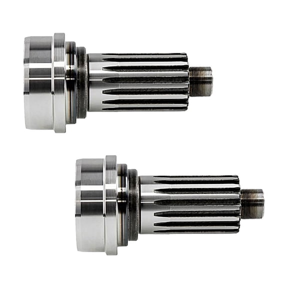 2 Pk Heavy Duty Midship Stub Shaft - 1760 Series Drive Tube Shaft Replaces 6-53-311, 30013-0002, Meritor 17N-53-311, 17N53311, Mack 2104-653311, Navistar 486-530-C, 486530C, PAI 8223