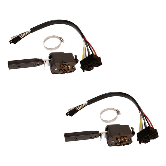 2 Pk Heavy Duty Turn Signal Switch - Turn Signal Lever Replaces K301-295-3, Grote 481187, Automann 577.59003, VSM 999295, Kenworth K301-295-3, K3012953, VSM999295,  S22074